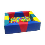Kids ball pond for toddlers Multi Coloured pattern with 500 balls