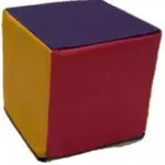 Soft cube Multi Coloured Activity equipment