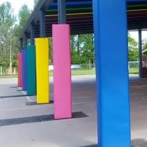 Lamp Post Protector Children's Safety Equipment for play ground