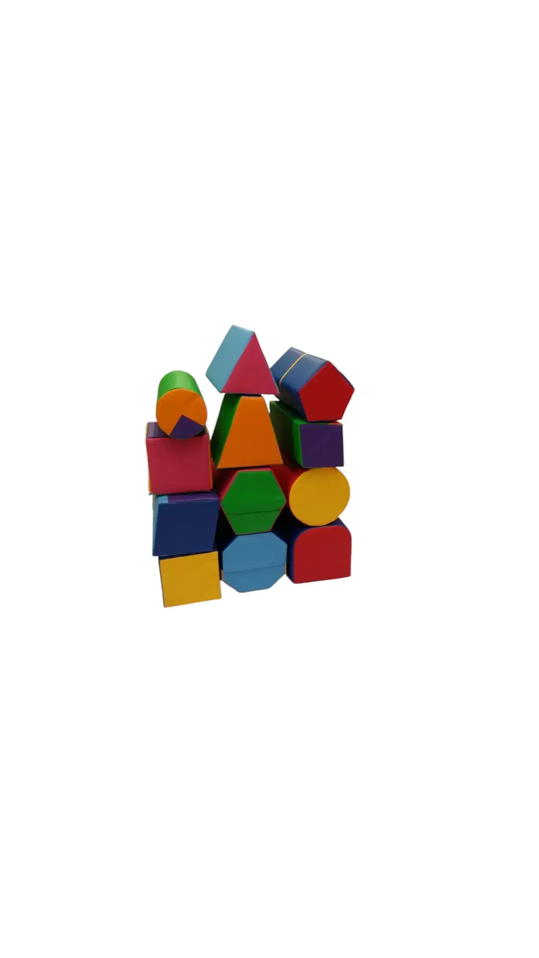 Soft play gym kit shape learning activity equipment - Image 3
