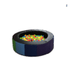 Children's ball pool Rainbow Pattern Round - Image 2