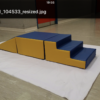 Step Slide Cuboid PVC foam toddlers Play set - Image 2