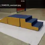 Step Slide Cuboid PVC foam toddlers Play set