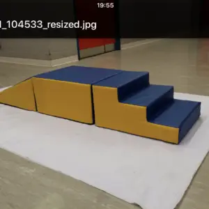 Step Slide Cuboid PVC foam toddlers Play set