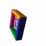 Sensory ball pool green orange purple pink 4ftx4ft free inner mat