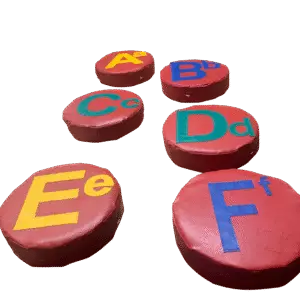 Soft Play Equipment Stepping Stones Alphabet