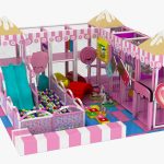 Indoor soft play centre fully installed for children