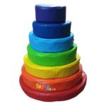 Sensory Toys For Babies Toddlers in Rainbow Colours