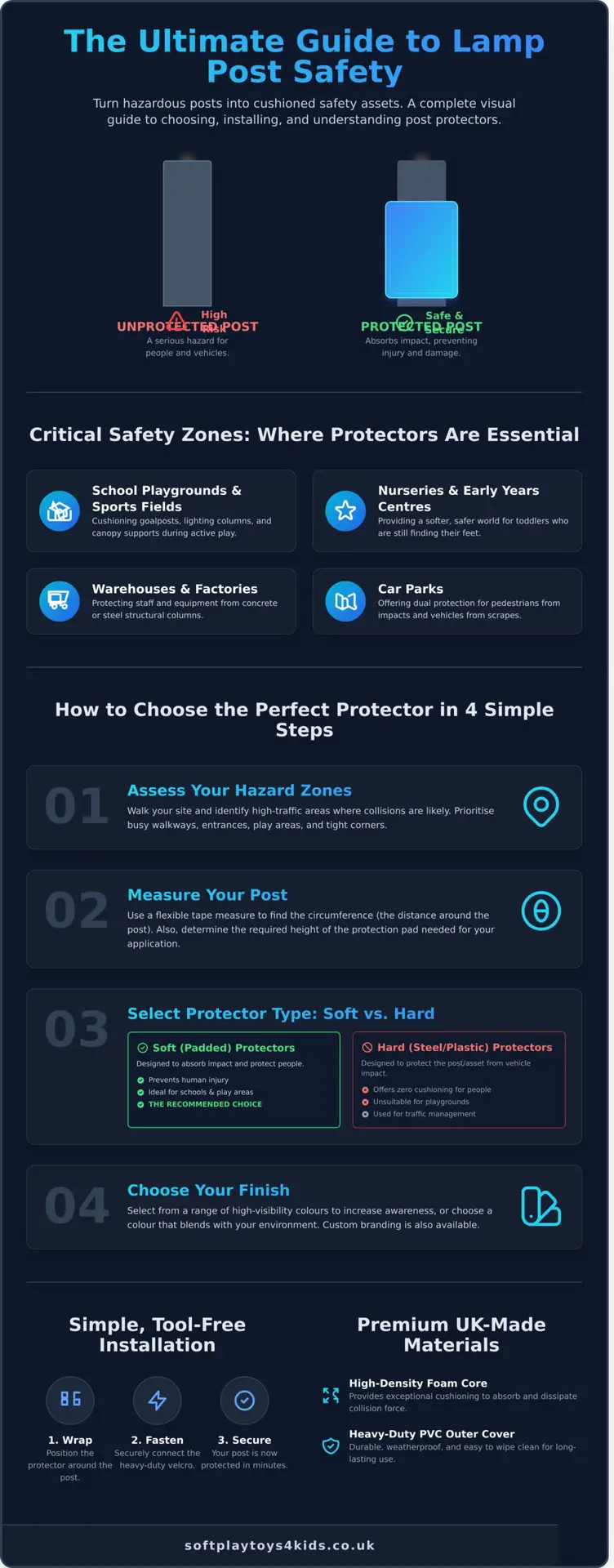 Lamp Post Protector Guide 2026: The Ultimate Safety Solution - Infographic