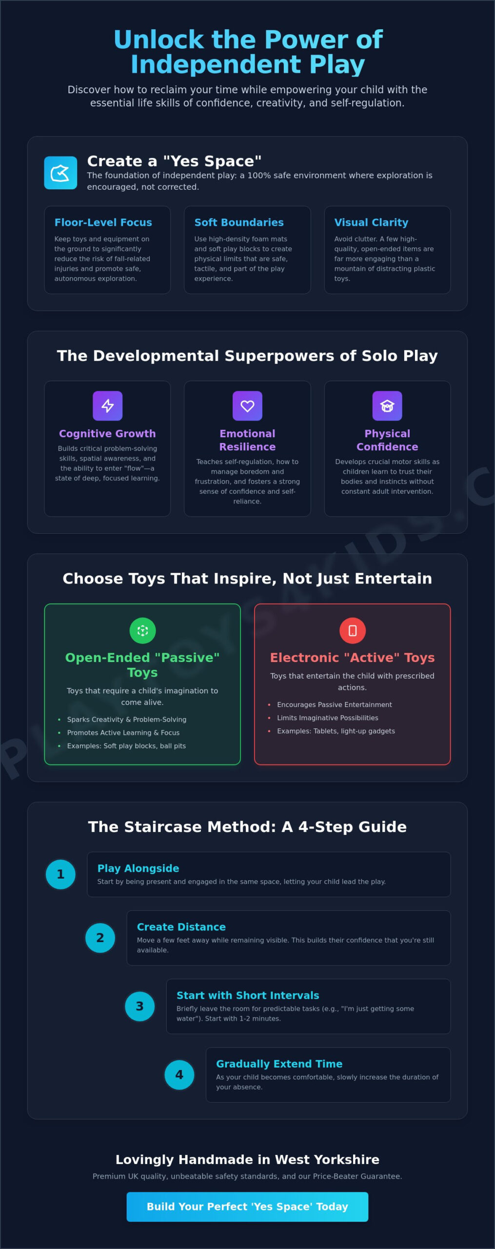 How to Encourage Independent Play: The Ultimate Guide to Creating a 'Yes Space'