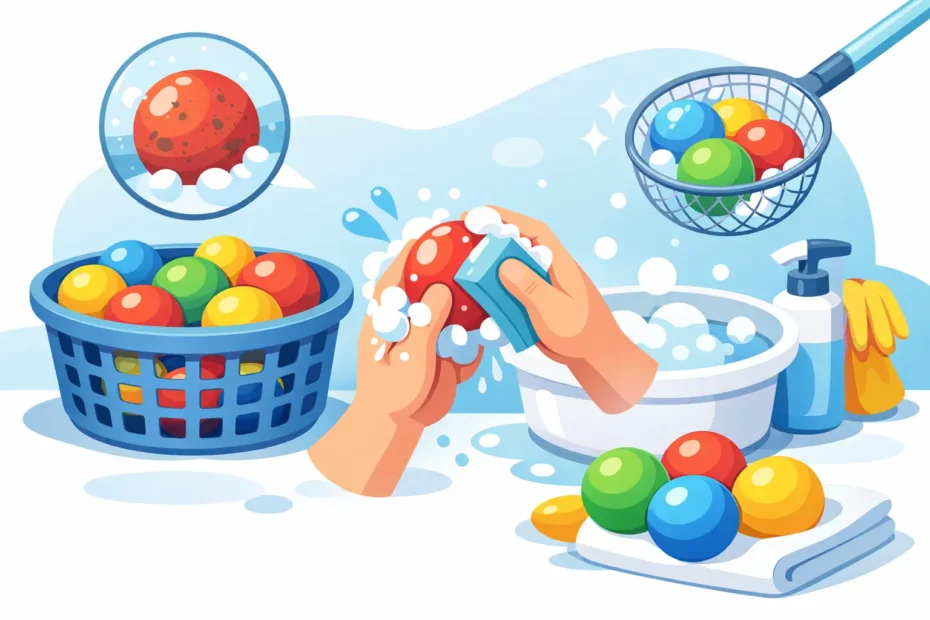 How to Clean Ball Pit Balls Properly