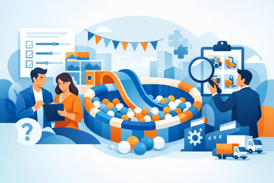 Choosing a Commercial Ball Pool Supplier