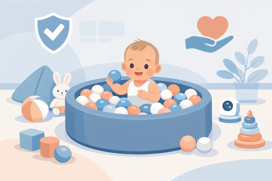 How to Choose Baby Ball Pit for Safe Play