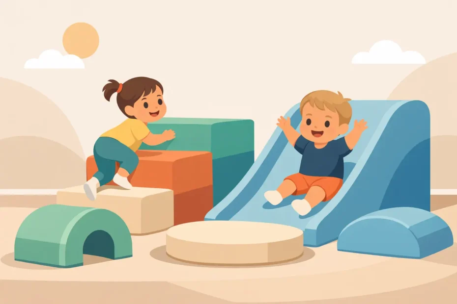 Step and Slide Soft Play for Active Toddlers