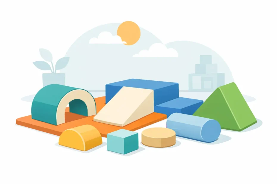 Choosing preschool activity foam sets