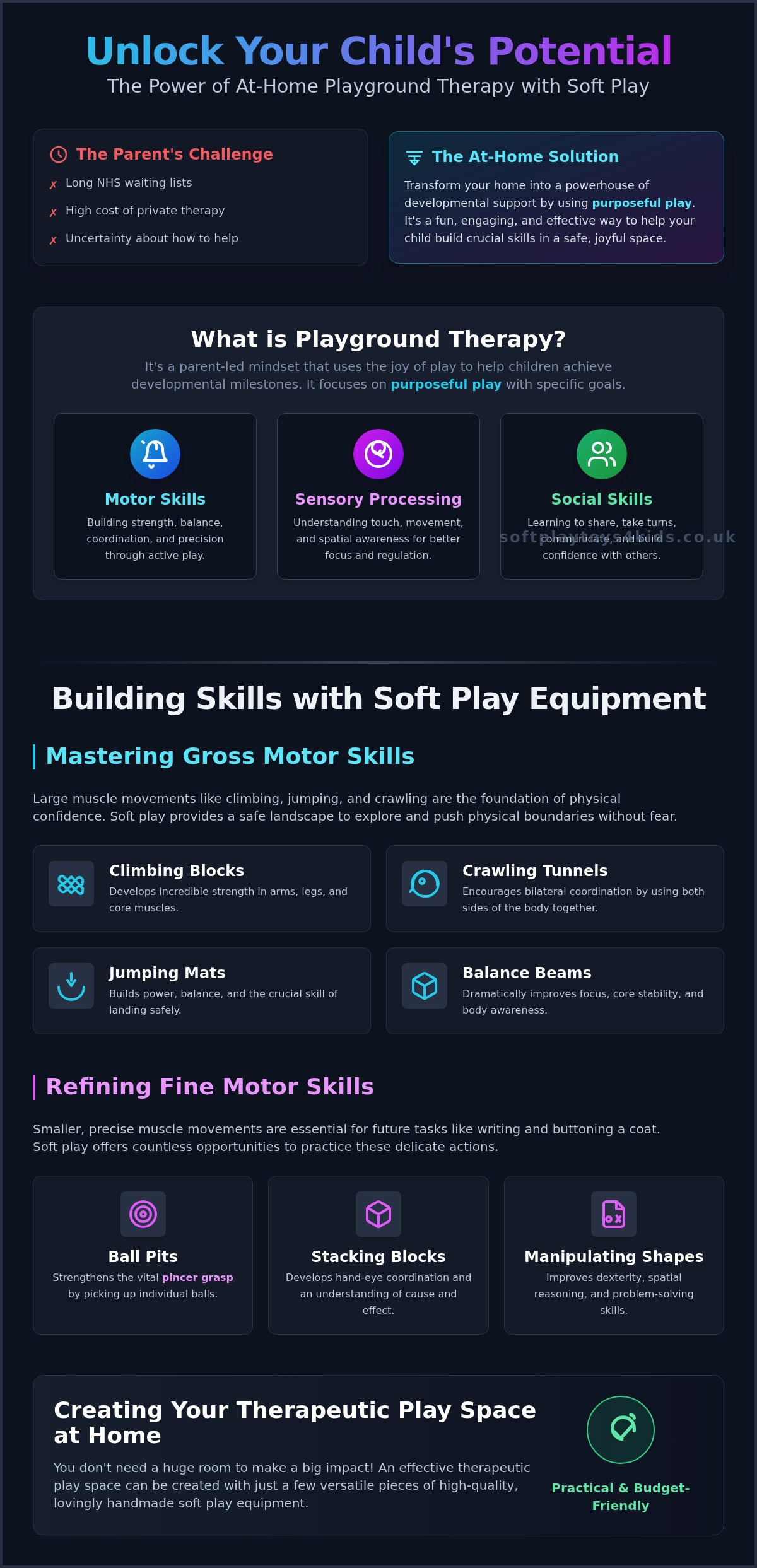 Playground Therapy: Unlocking Your Child's Potential Through Play