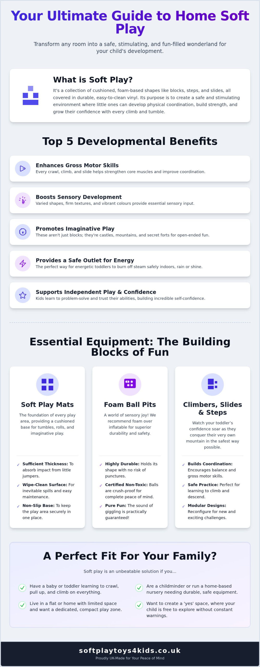 The Ultimate Guide to Soft Play Equipment for Home