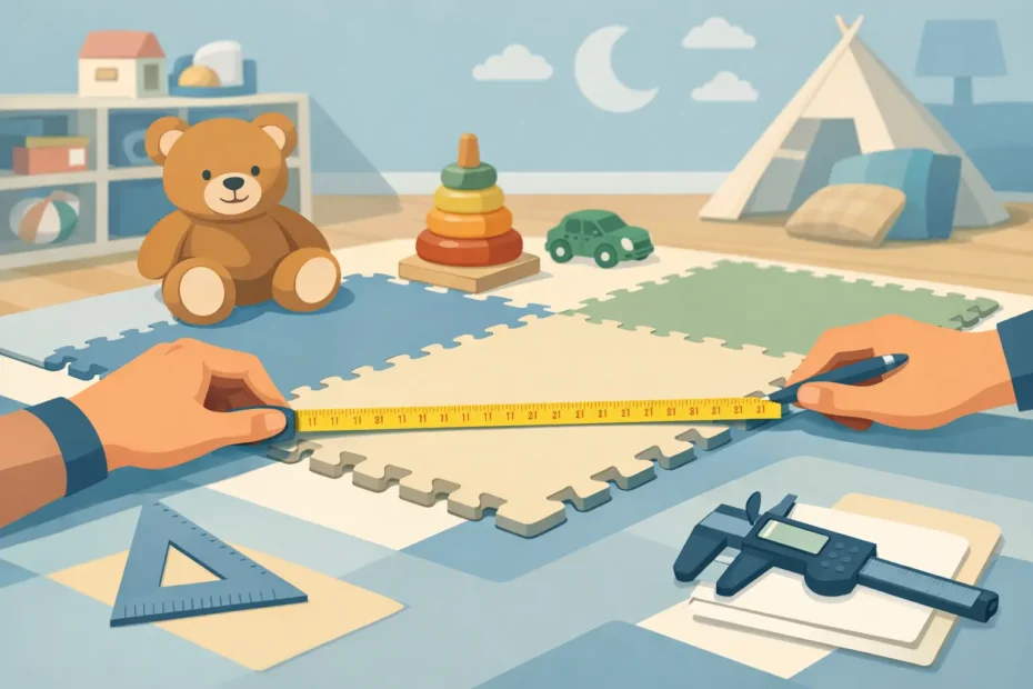 How to Measure Playroom Mats Properly