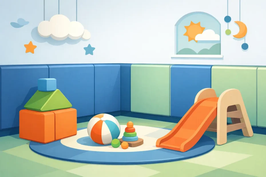 Playroom Safety Wall Pads for Safer Play