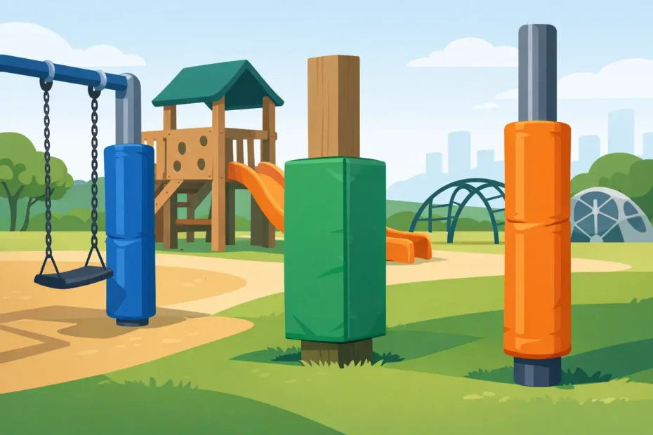 Post Protectors for Playgrounds That Last
