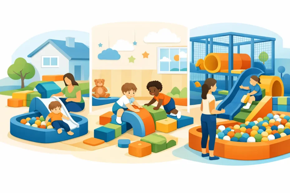 UK Made Soft Play for Homes, Nurseries and Centres