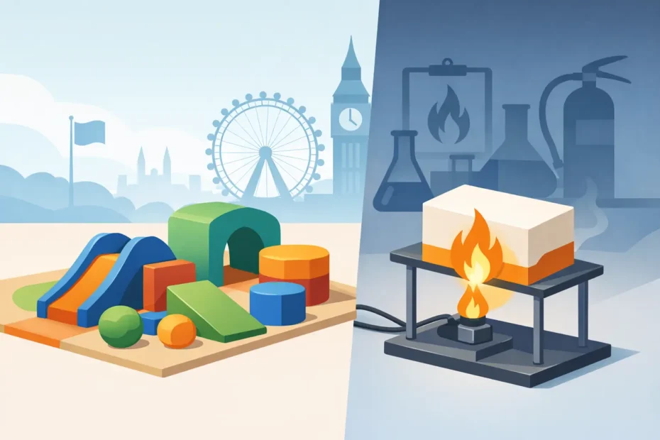 UK Foam Flammability Requirements for Soft Play
