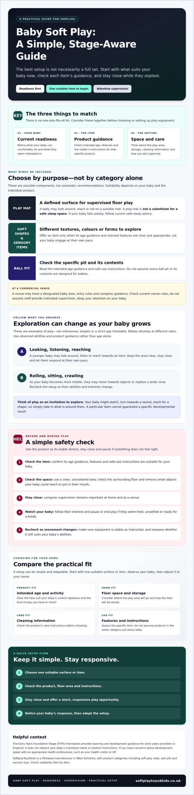 Soft Play for Babies UK: A Parent’s Safety and Selection Checklist